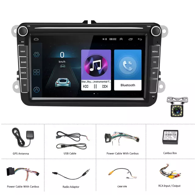 Volkswagen 2Din Android 11 GPS