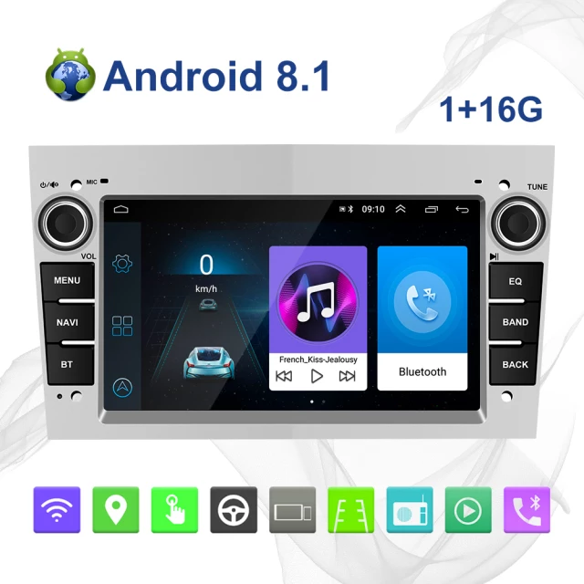 2Din Stereo Radio Player Android 10.0 Car Radio GPS Multimedia Player For Opel Astra Antara Vectra Corsa Zafira Vivara Combo
