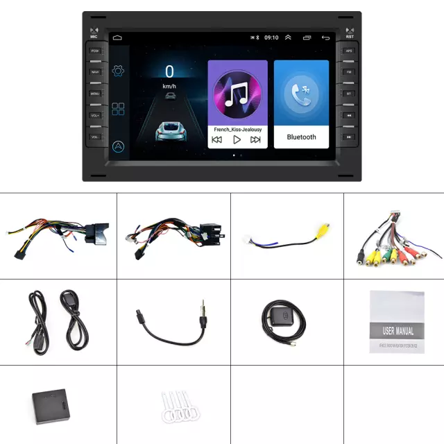 VW/SEAT/Peugeot Radio Stereo Android GPS Touch Screen
