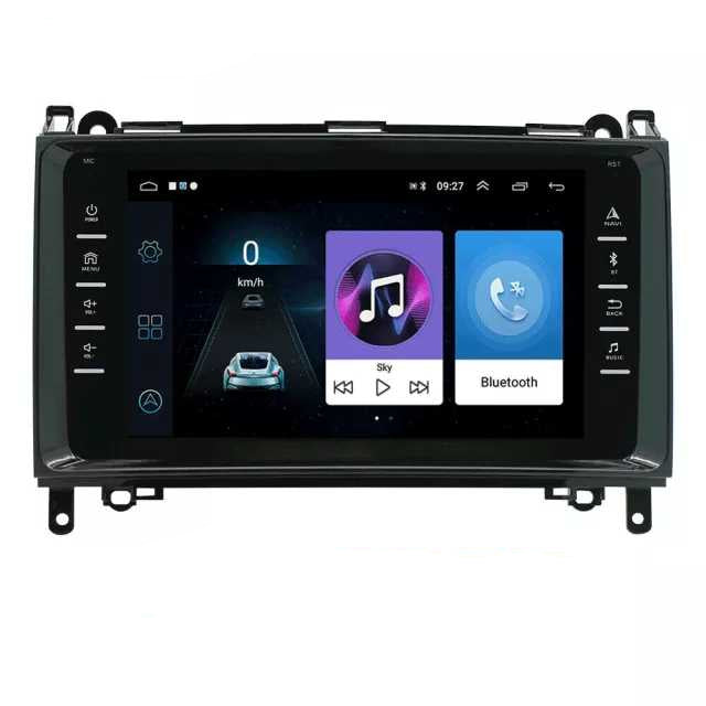 Android 8.1 Stereo Radio Player Bluetooth GPS Camera for ODB2 DVD Benz DPS Sound System