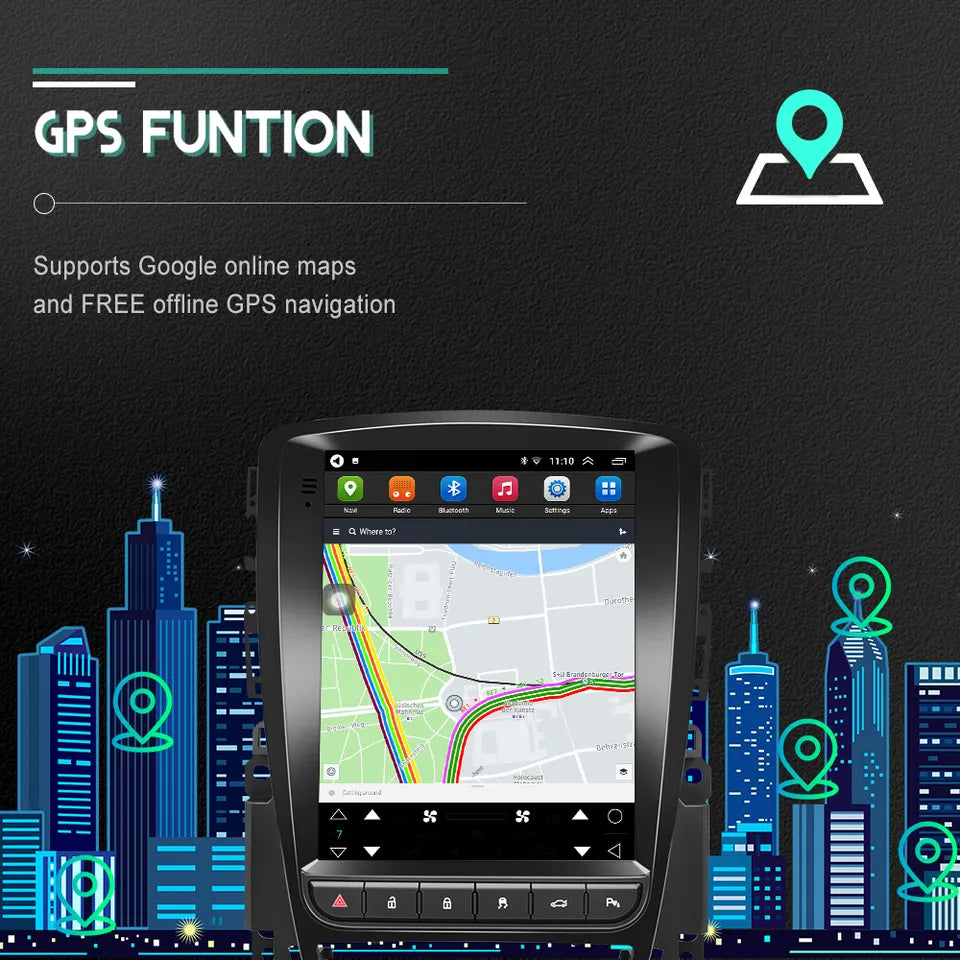 Opel Astra Touch Screen WiFi GPS RDS 2010-2014