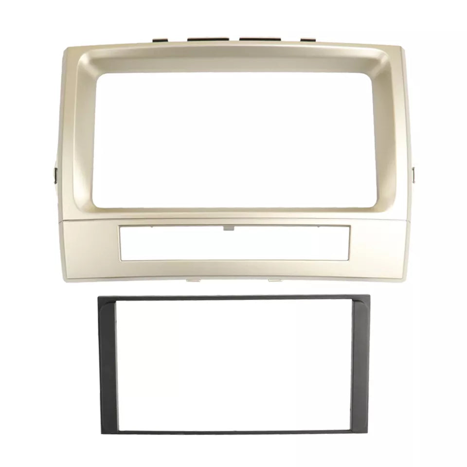 Toyota Corolla Verso Fascia 2004-2009, Kit de instalación de Radio de doble Din, marco de ajuste de bisel de DVD